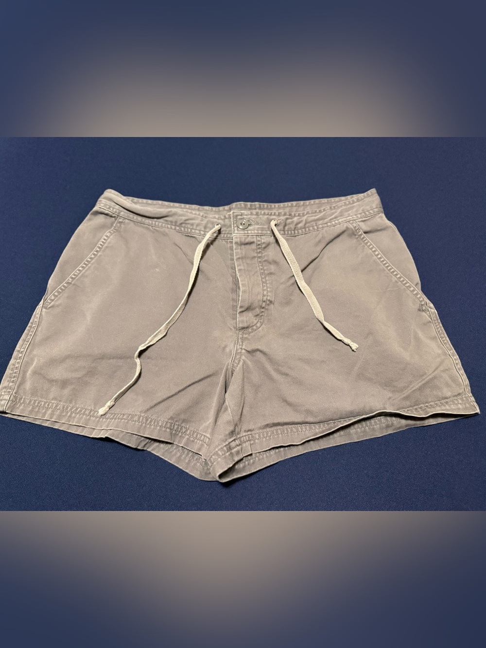 Y2K J.Crew Women’s Drawstring Shorts | Size Medium | Vintage Early 2000s